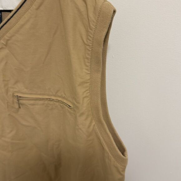 NWOT Polo Golf Ralph Lauren Tan Vest. Size Large. - Picture 4 of 9